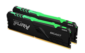 BỘ NHỚ MÁY TÍNH KINGSTON FURY BEAST RGB 32GB (2 x 16GB) DDR4 3200MHz