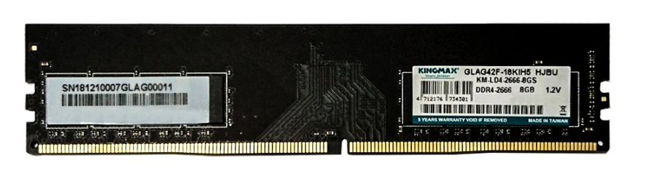 BỘ NHỚ MÁY TÍNH KINGMAX 8GB (1x8GB) DDR4 2666MHz