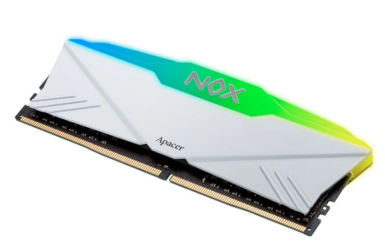 BỘ NHỚ MÁY TÍNH APACER DDR4 8G 3200 OC NOX RGB WHITE AURA 2 (1 x 8GB) DDR4 3200MHz
