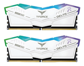 BỘ NHỚ MÁY TÍNH TEAM T-FORCE DELTA WHITE RGB 32GB (2 X 16GB) DDR5 5200MHz