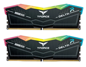 BỘ NHỚ MÁY TÍNH TEAM T-FORCE DELTA BLACK RGB 32GB (2 X 16GB) DDR5 5200MHz