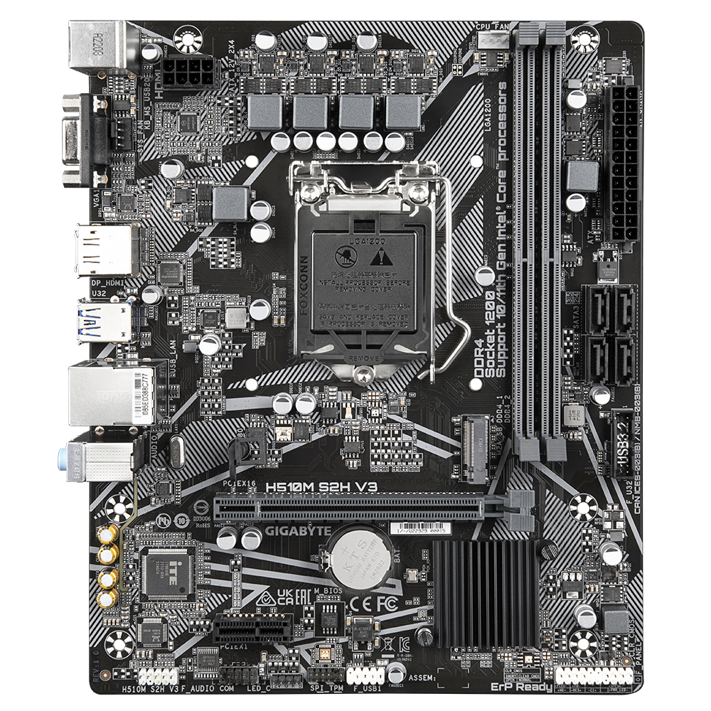 MAINBOARD GIGABYTE H510M S2H V3