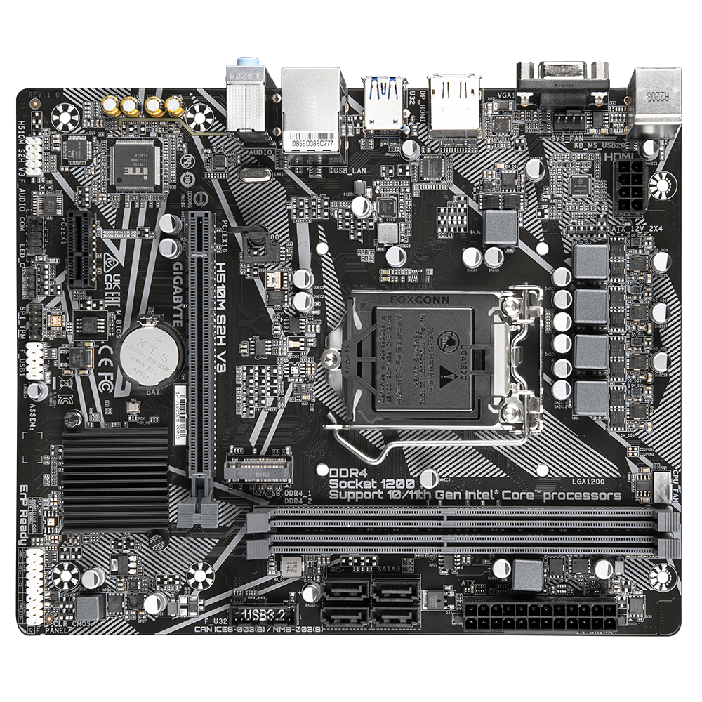 MAINBOARD GIGABYTE H510M S2H V3
