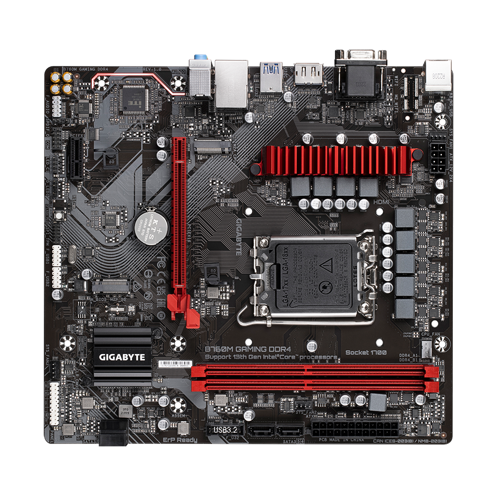 MAINBOARD GIGABYTE B760M GAMING DDR4