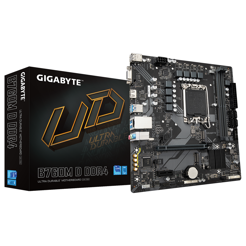 MAINBOARD GIGABYTE B760M D DDR4
