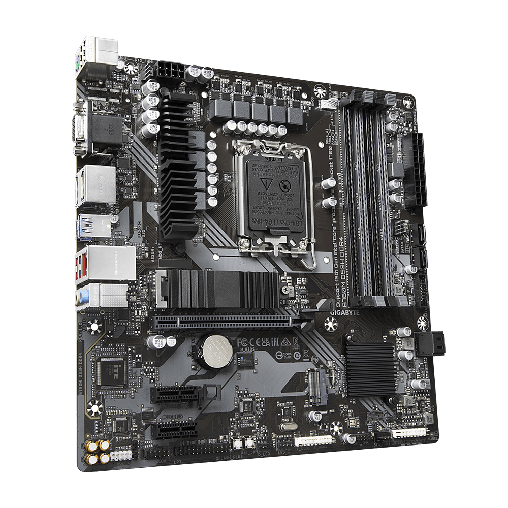 MAINBOARD GIGABYTE B760M DS3H DDR4