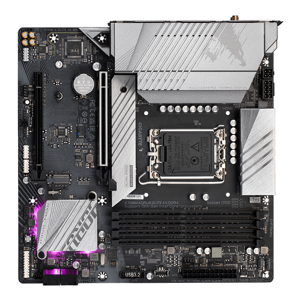 MAINBOARD GIGABYTE B760M A ELITE AX DDR4