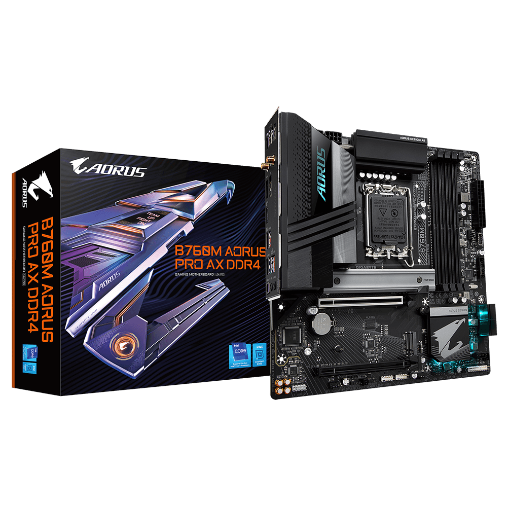 MAINBOARD GIGABYTE B760M A PRO AX DDR4
