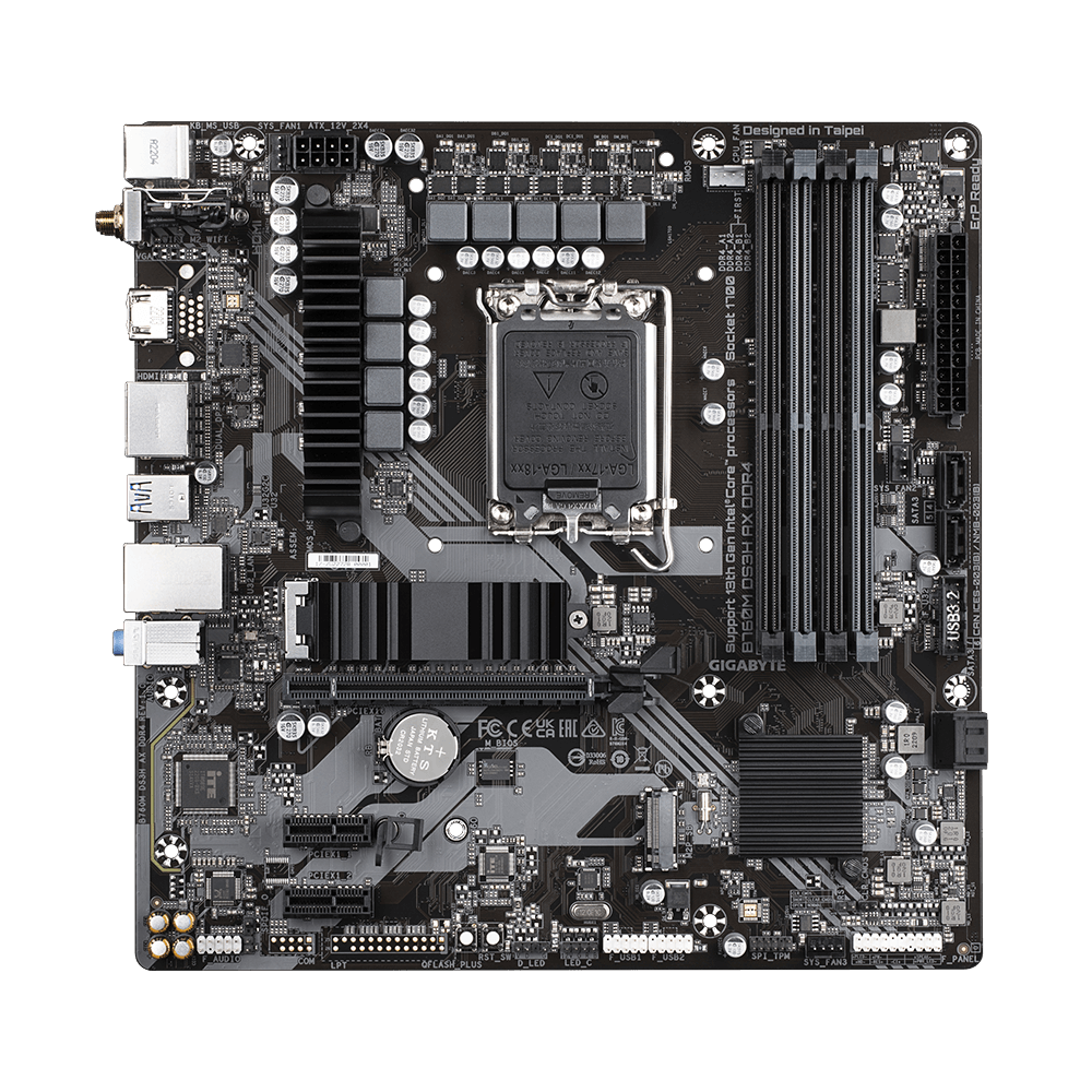 MAINBOARD GIGABYTE B760M DS3H AX DDR4