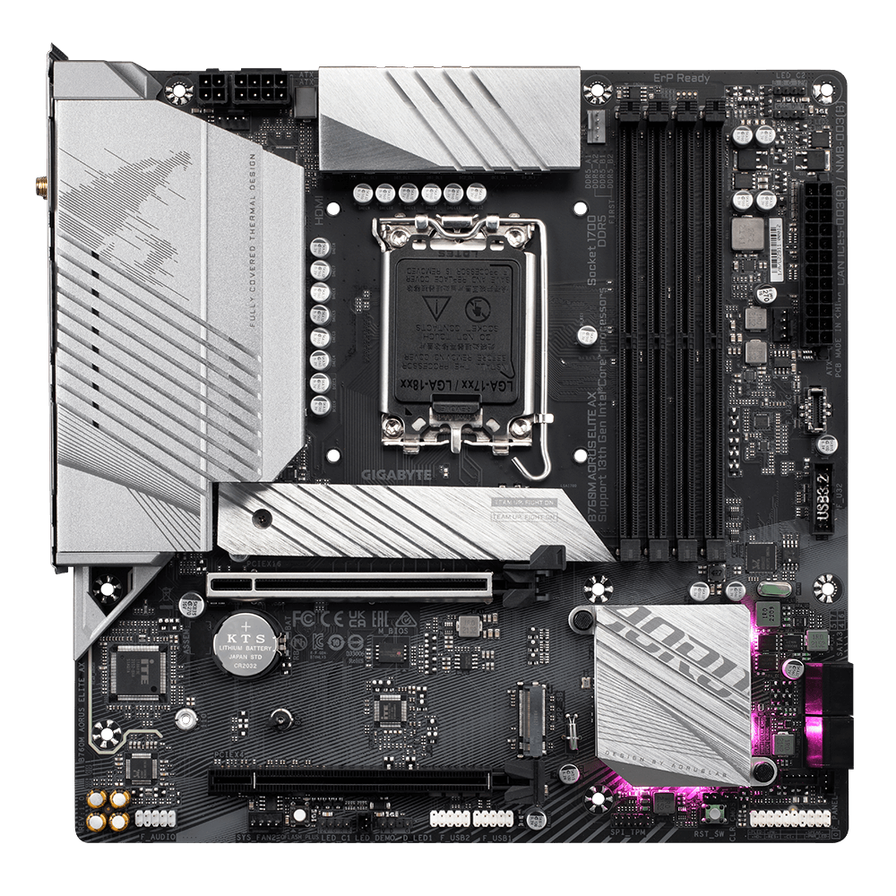 MAINBOARD GIGABYTE B760M AORUS ELITE AX