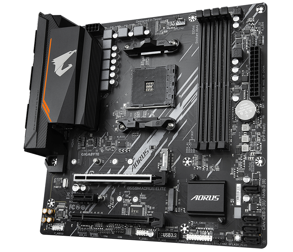MAINBOARD GIGABYTE B550M AORUS ELITE