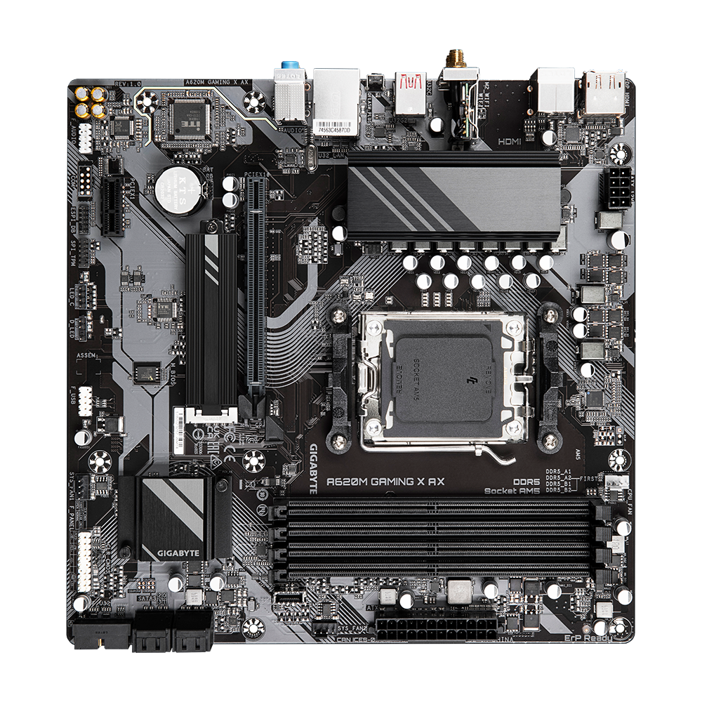 MAINBOARD GIGABYTE A620M GAMING X AX