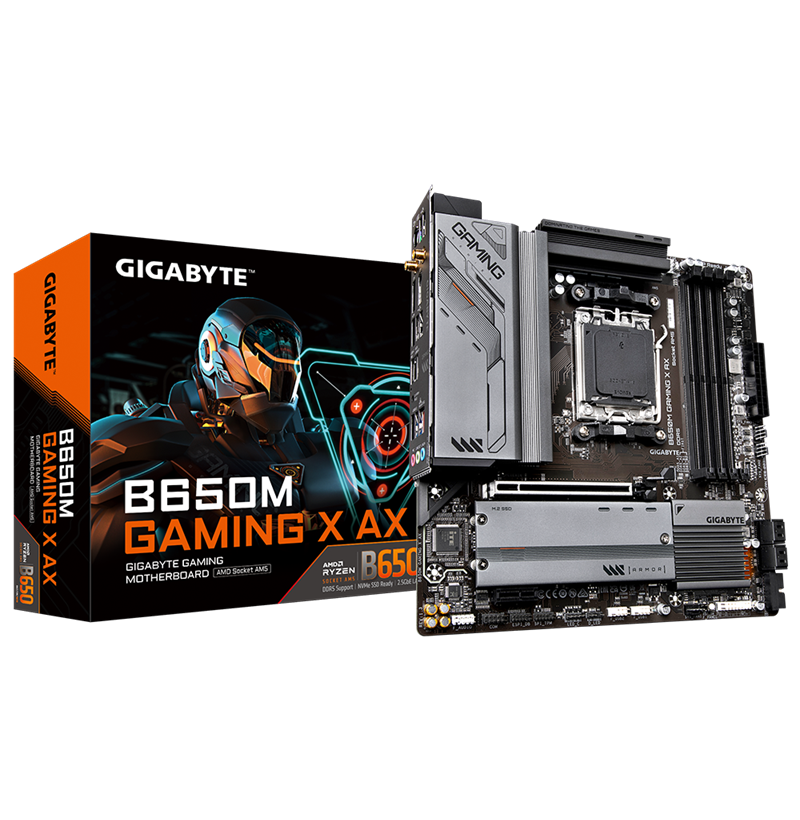 MAINBOARD GIGABYTE B650M GAMING X AX
