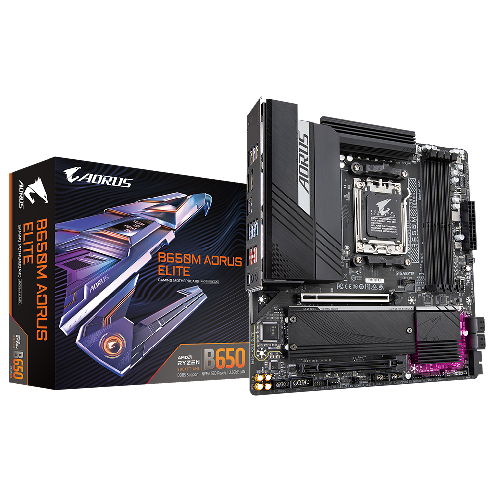 MAINBOARD GIGABYTE B650M AORUS ELITE