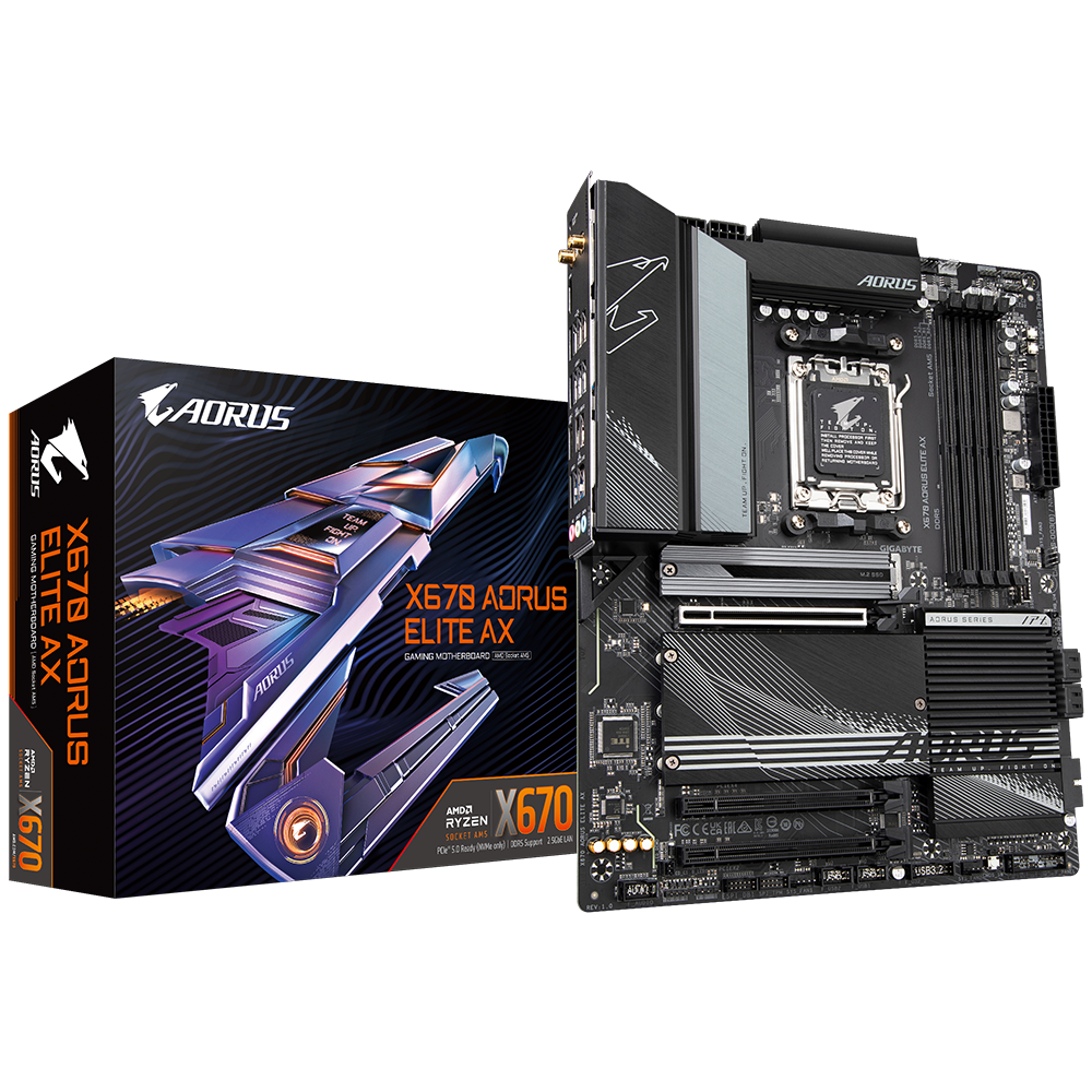 MAINBOARD GIGABYTE X670 AORUS ELITE AX
