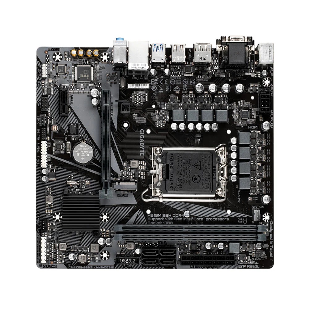 MAINBOARD GIGABYTE H610M S2H DDR4