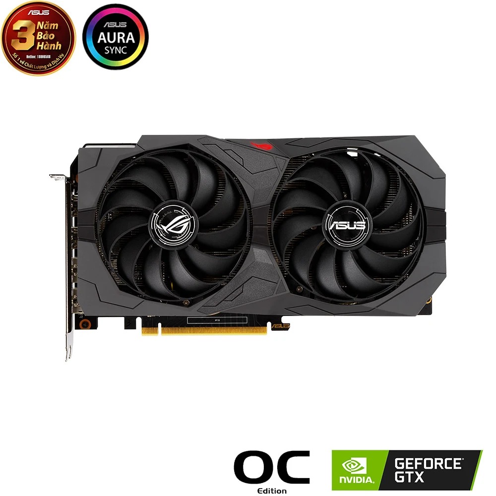 CARD MÀN HÌNH ASUS ROG STRIX GEFORCE GTX 1650 OC EDITION 4GB GDDR6