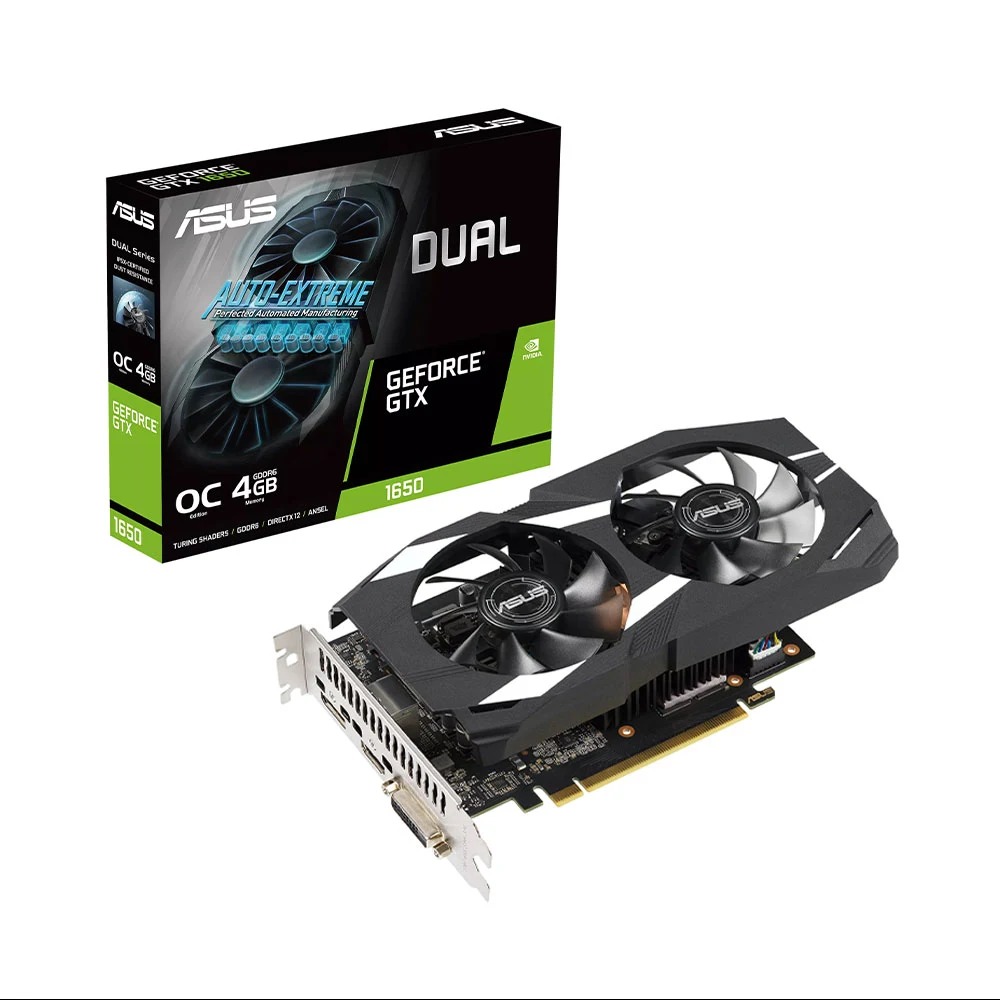 CARD MÀN HÌNH ASUS GTX 1650 OC EDITION 4GB GDDR6 EVO