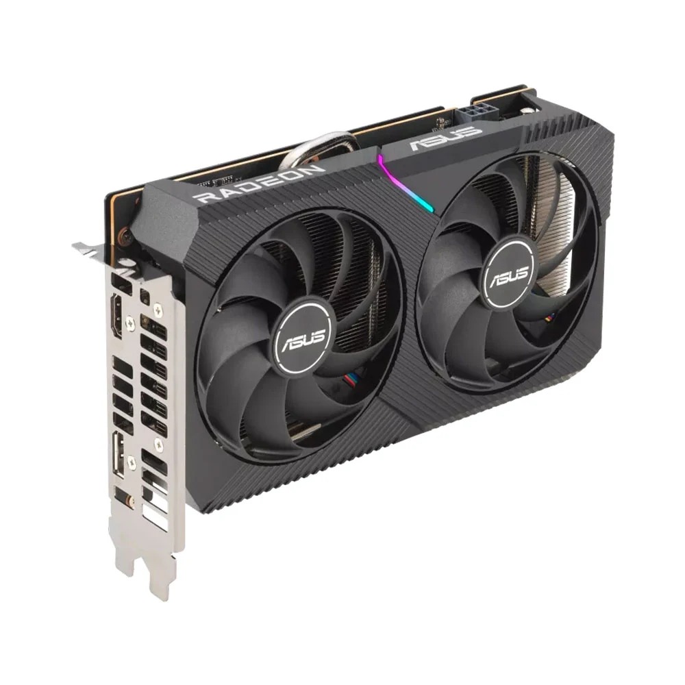 CARD MÀN HÌNH ASUS DUAL RADEON RX 6500 XT OC EDITION 4GB GDDR6