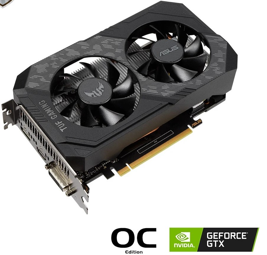 CARD MÀN HÌNH ASUS TUF GAMING GEFORCE GTX 1650 OC EDITION 4GB GDDR6