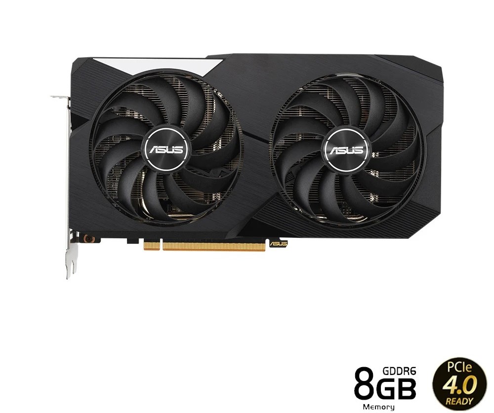 CARD MÀN HÌNH ASUS DUAL RADEON RX 6600 8GB GDDR6