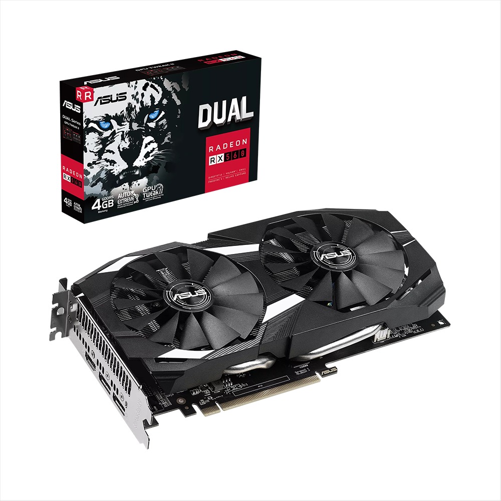 CARD MÀN HÌNH ASUS DUAL-RX560-4G 4GB GDDR5