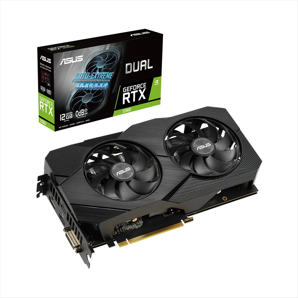 CARD MÀN HÌNH ASUS DUAL-RTX2060-12G-EVO 12GB GDDR6