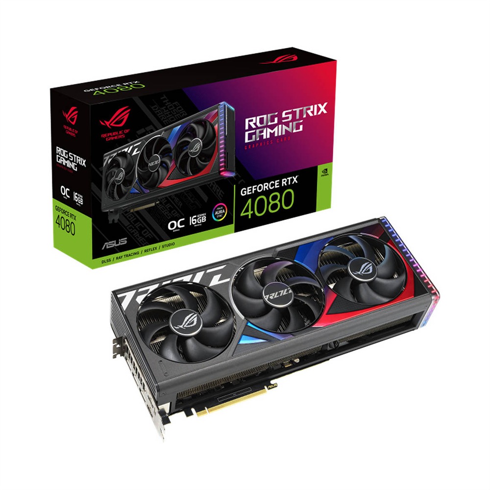 CARD MÀN HÌNH ASUS ROG-STRIX-RTX4080-O16G-GAMING 16GB GDDR6X