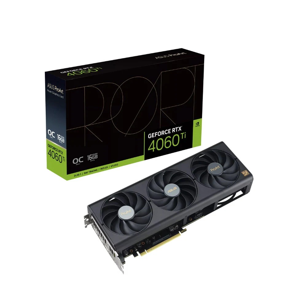 CARD MÀN HÌNH ASUS PROART GEFORCE RTX 4060 TI OC EDITION 16GB GDDR6
