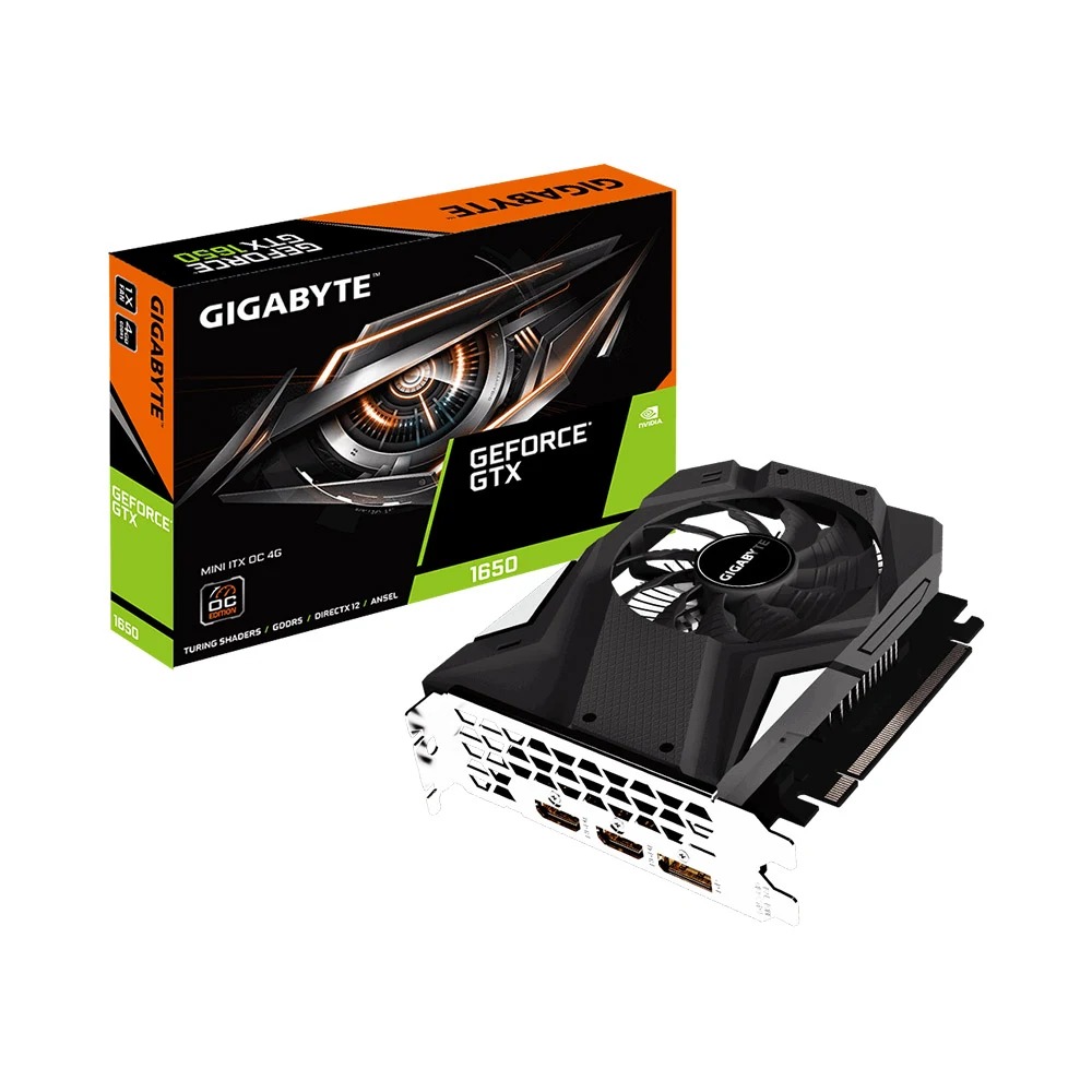 CARD MÀN HÌNH GIGABYTE GEFORCE GTX 1650 4GB GDDR5 MINI ITX OC