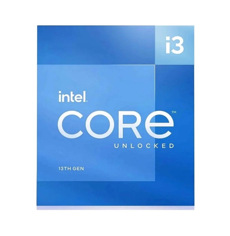 CPU INTEL CORE i3-13100 (4C/8T, 3.40 GHz - 4.5GHz, 12MB) - 1700