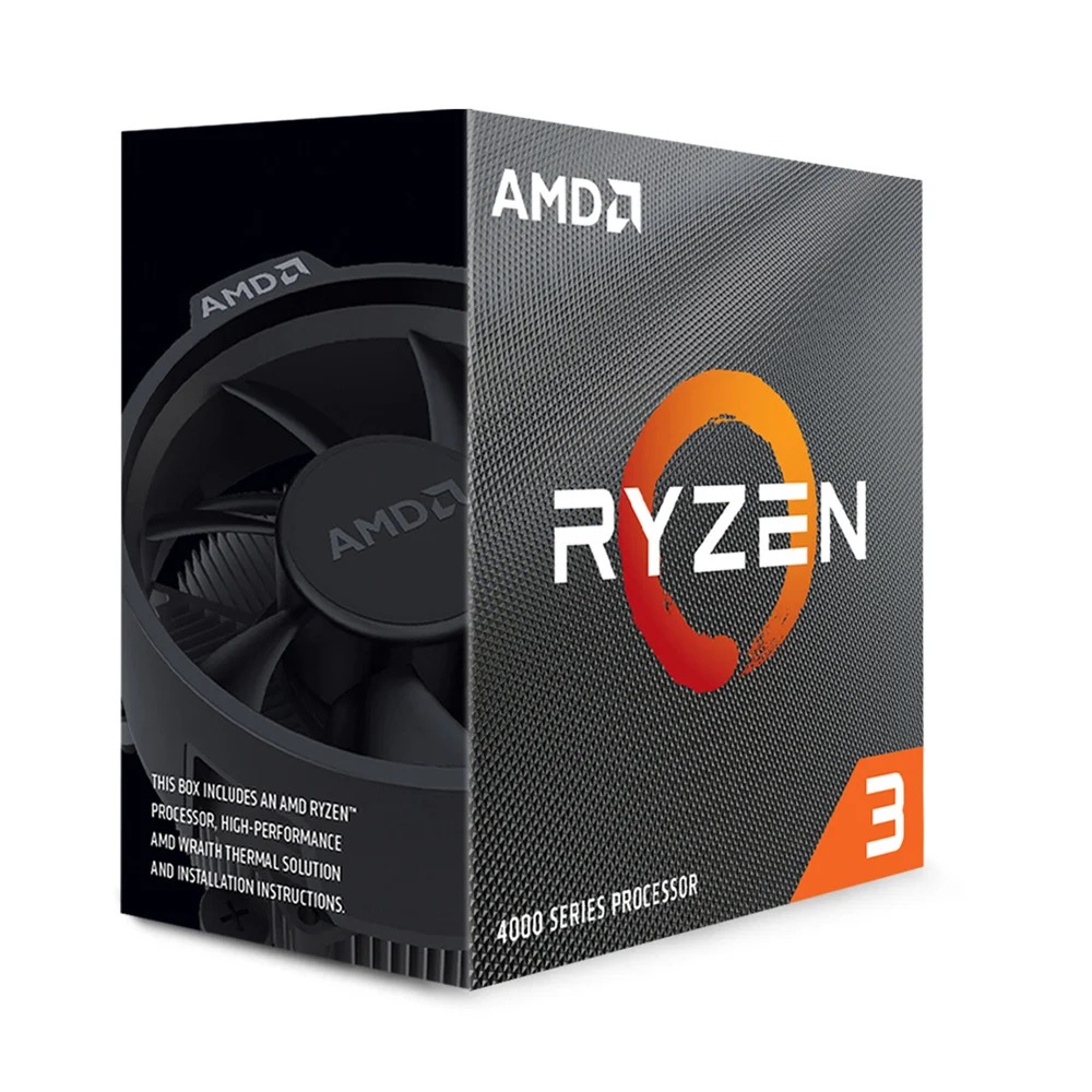 CPU AMD RYZEN 3 4100 BOX (4C/8T, 3.8 GHz - 4.0 GHz, 4MB) - AM4