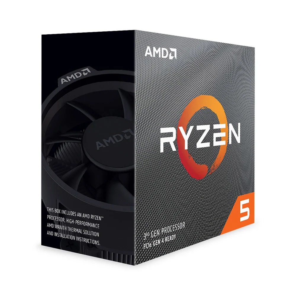 CPU AMD RYZEN 5 3500X (6C/6T, 3.6 GHz up to 4.1 GHz, 32MB) - AM4