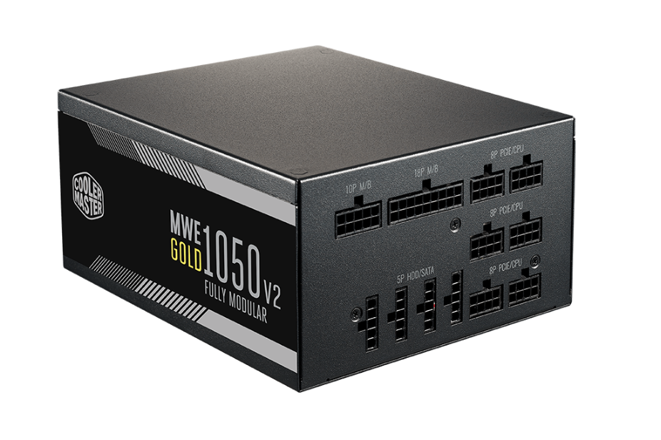 NGUỒN MÁY TÍNH COOLER MASTER MWE GOLD V2 1050W 80 PLUS FULL MODULAR