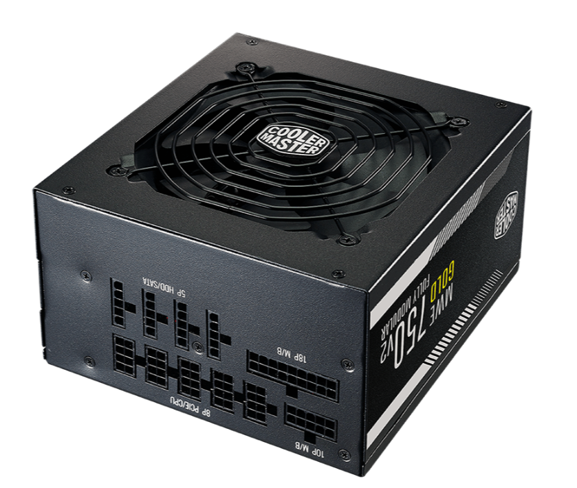 NGUỒN MÁY TÍNH COOLER MASTER MWE GOLD V2 750 750W  80 PLUS GOLD FULL MODULAR