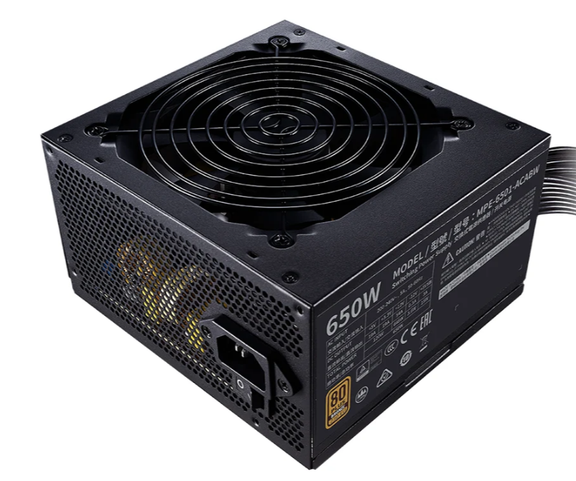 NGUỒN MÁY TÍNH COOLER MASTER MWE V2 - 650W - 80 PLUS BRONZE