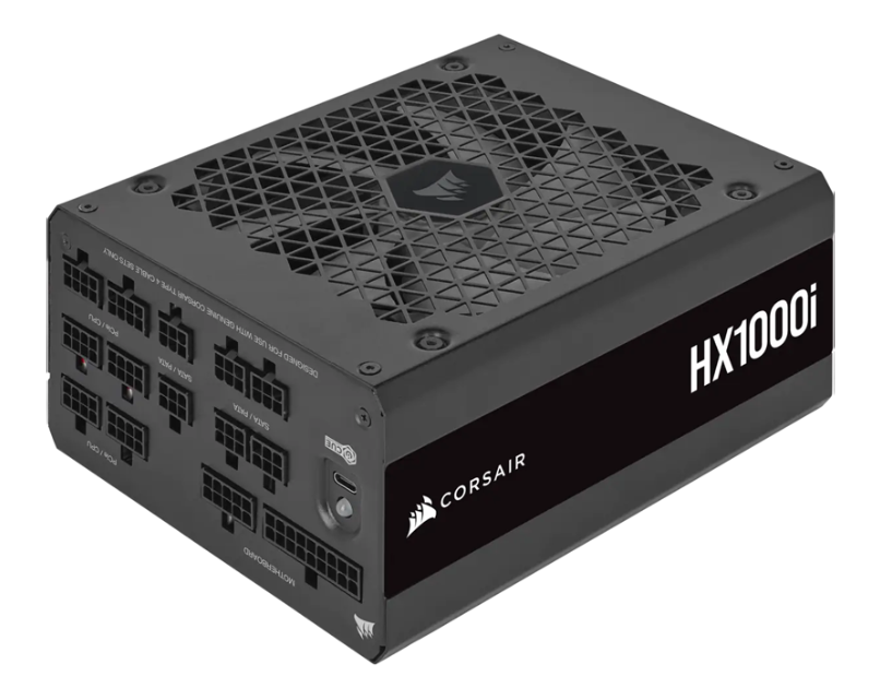 NGUỒN MÁY TÍNH CORSAIR HX1000i PLATINUM - 1000W - 80 PLUS PLATINUM - FULL MODULAR