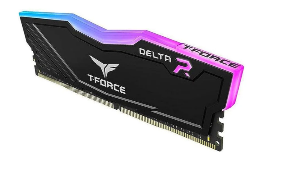 BỘ NHỚ MÁY TÍNH TEAM T-FORCE DELTA BLACK RGB 8GB (1 X 8GB) DDR4 3600MHz