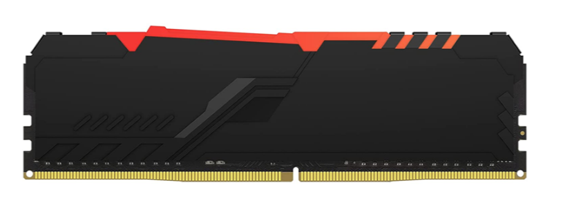 BỘ NHỚ MÁY TÍNH KINGSTON FURY BEAST BLACK RGB 16GB DDR4 3200MHz (1 x 16GB)