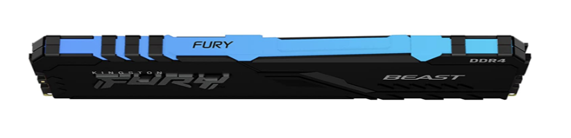BỘ NHỚ MÁY TÍNH KINGSTON FURY BEAST BLACK RGB 16GB DDR4 3200MHz (1 x 16GB)