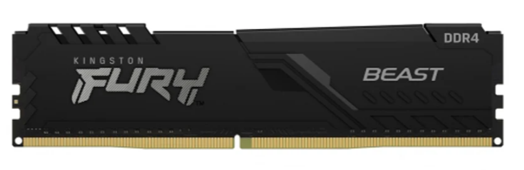 BỘ NHỚ MÁY TÍNH KINGSTON FURY BEAST 32GB (2 X 16GB) DDR4 3600MHz