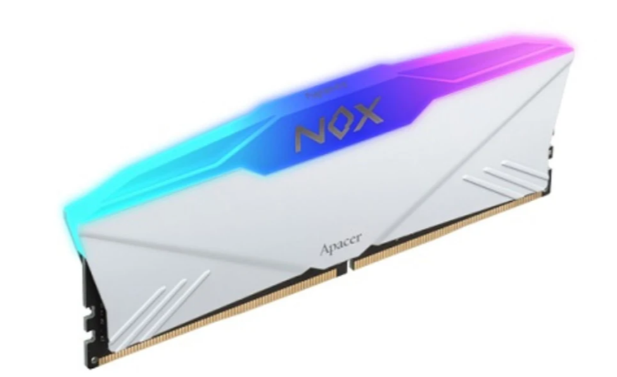 BỘ NHỚ MÁY TÍNH APACER DDR4 8G 3200 OC NOX RGB WHITE AURA 2 (1 x 8GB) DDR4 3200MHz