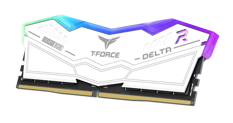 BỘ NHỚ MÁY TÍNH TEAM DELTA WHITE 32GB (2 X 16GB) DDR5 6000MHz