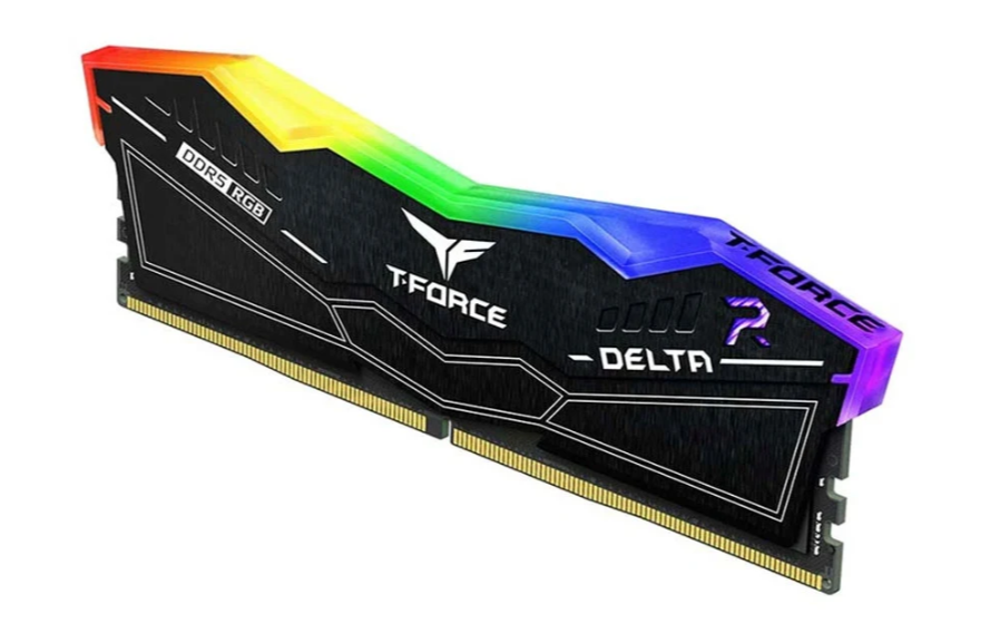 BỘ NHỚ MÁY TÍNH TEAM DELTA BLACK RGB 32GB (2 X 16GB) DDR5 6000MHz