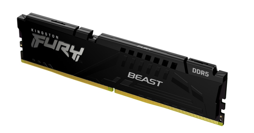 BỘ NHỚ MÁY TÍNH KINGSTON FURY BEAST BLACK 16GB (1x16GB) DDR5 4800MHz