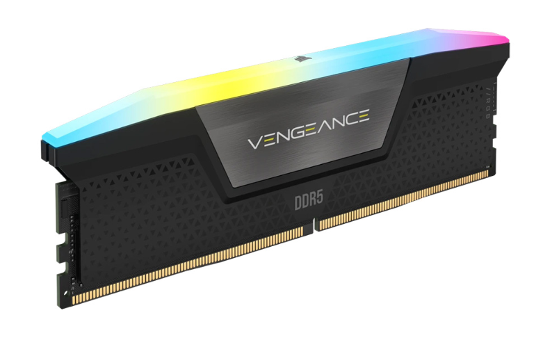 BỘ NHỚ MÁY TÍNH CORSAIR VENGEANCE® RGB 32GB (2x16GB) DDR5 5200MHz