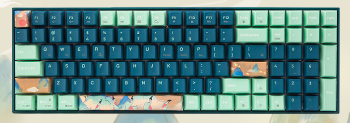 BÀN PHÍM CƠ KHÔNG DÂY NEWMEN GM1000 SPRING