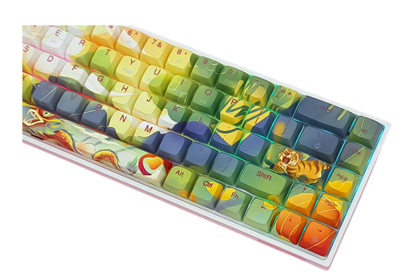 BÀN PHÍM CƠ KHÔNG DÂY NEWMEN DUAL MODE GM680 JUNGLE