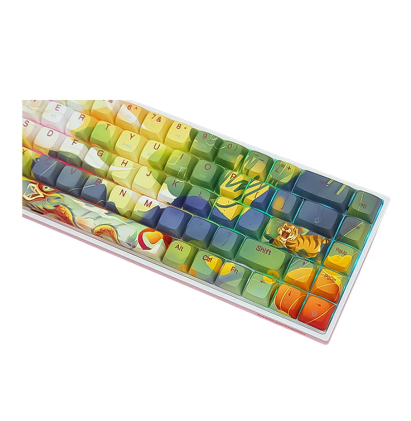 BÀN PHÍM CƠ KHÔNG DÂY NEWMEN DUAL MODE GM680 JUNGLE