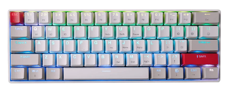 BÀN PHÍM CƠ KHÔNG DÂY NEWMEN GM610 BLUE AXIS